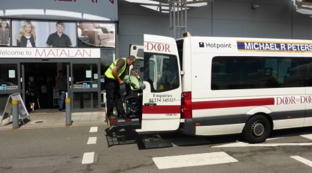 Door to Door Community Transport Bus