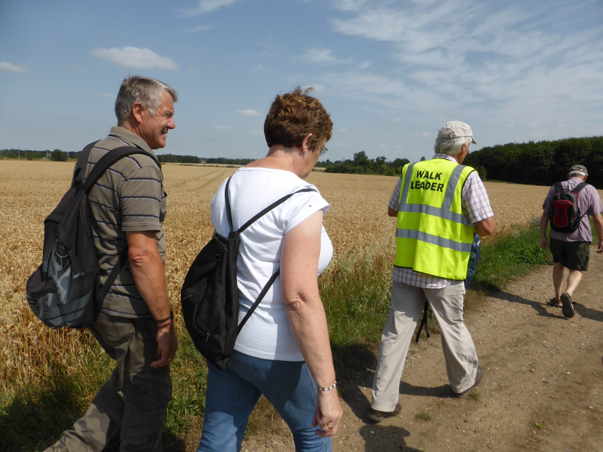 People on a Walking4Health walk