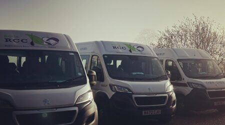 3 x buses carpark