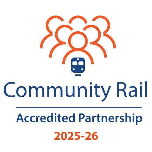 Accreditation logo 25 26 white